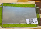 Green stained-glass framed mirror - thumbnail 2 of 2