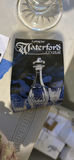 Waterford Crystal Decanter, Lidded Jar, and Footed Vase - thumbnail 3 of 5