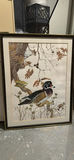 2 Framed Lithographs "Robin Hill Birds" - thumbnail 3 of 4