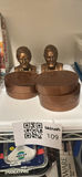 Abraham Lincoln busts and penny bank (plastic) - thumbnail 1 of 5