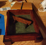 Bosca Leather Notebook and Wooden Valet Box - thumbnail 4 of 5