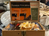 Ronson Roto-Shine Magnetic Electric Shoe Polisher in Wooden Box - thumbnail 2 of 4