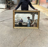 Antique 20th Century Maritime Oil Painting on Canvas Signed - thumbnail 2 of 5