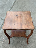 Antique Bowlegged End Table - thumbnail 2 of 4