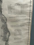 Historic Nautical Chart Mounted on Linen of Narragansett Bay Rhode Island - thumbnail 5 of 6