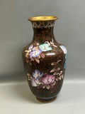 Cloisonne Bird and Floral Vase - thumbnail 4 of 5