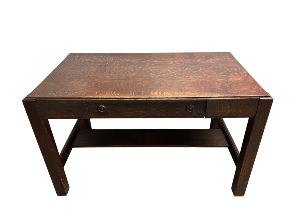  Mission Tiger Oak Desk by Knoxville Table & Chair - image 1 of 6