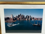 Vintage Photograph of Boston Harbor Signed - thumbnail 3 of 5