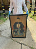 Chinese Ancestor Painting on Paper Late Qing Dynasty - thumbnail 2 of 4