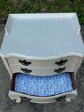 Antique Three Drawer Painted Nightstand - thumbnail 4 of 5