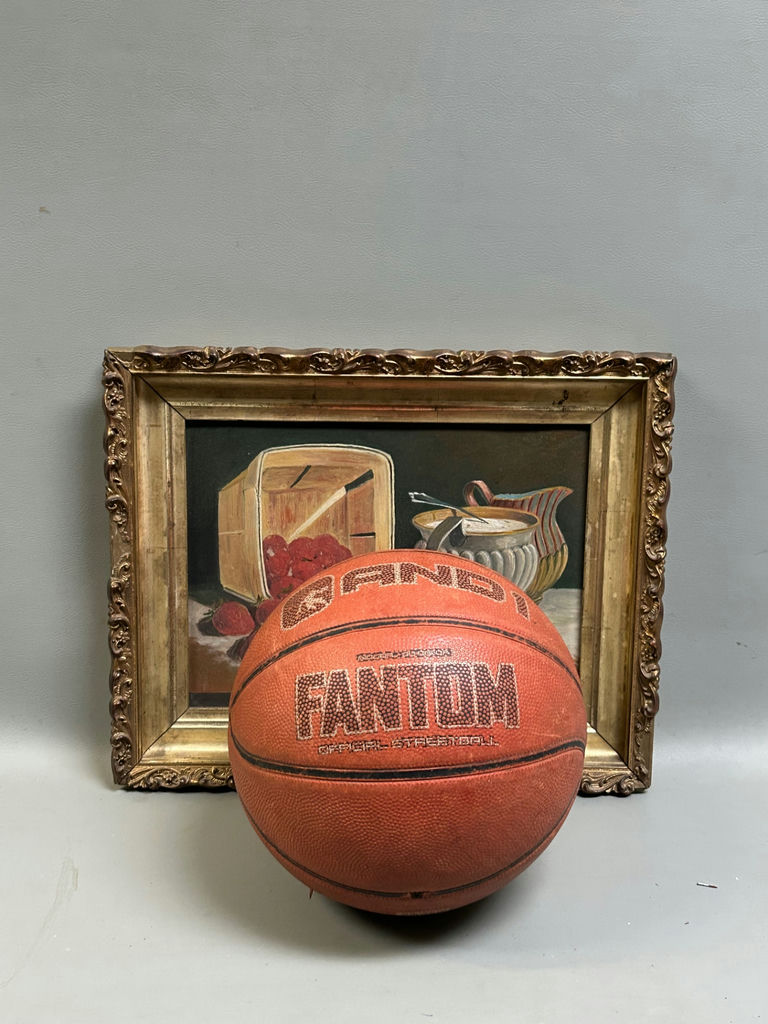 Semi-Still Life Oil on Board Signed Fred W. Smith - image 2 of 4