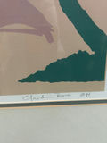 Signed Claudia Reese Serigraph "Almost Paradise" - thumbnail 3 of 5