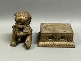 Chinese Bronze Guardian Lion Foodog Sculpture - thumbnail 5 of 5