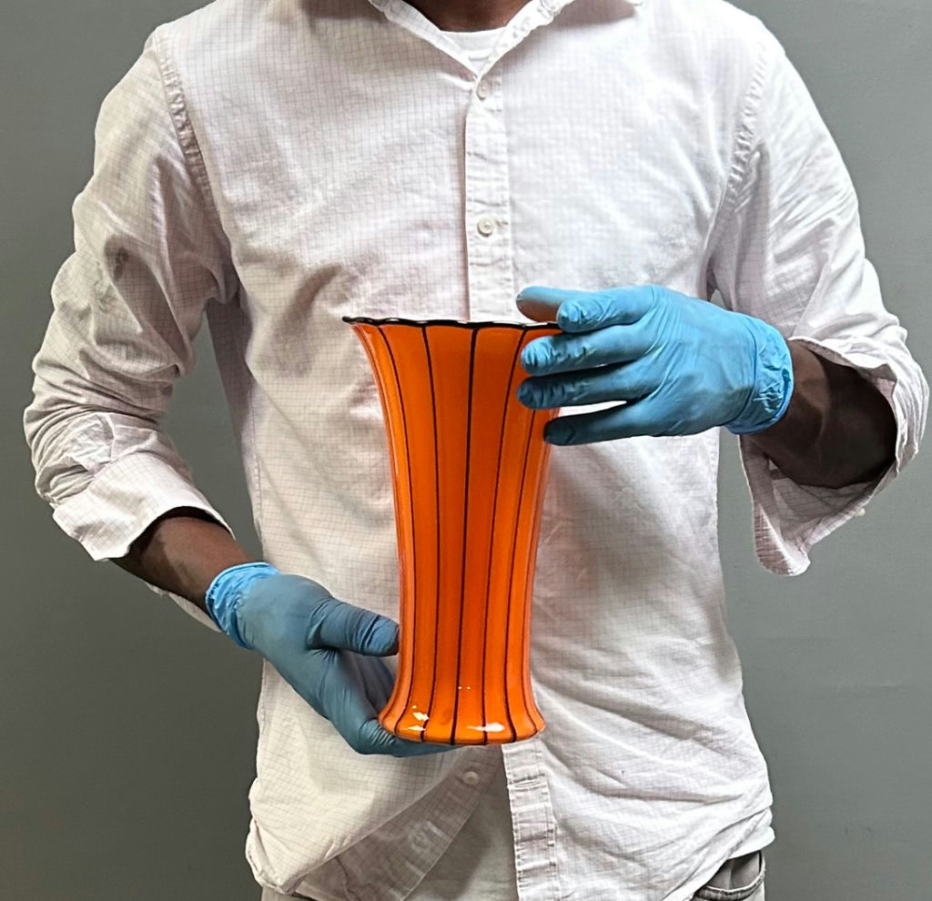 Michael Powolny for Loetz Tango Art Glass Vase - image 2 of 5