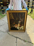 Antique Still Life Oil on Canvas - thumbnail 2 of 5