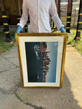 Vintage Photograph of Boston Harbor Signed - thumbnail 2 of 5