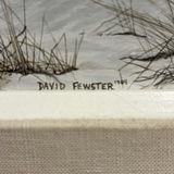 ORIGINAL ART Winter Landscape by David Fewster - thumbnail 3 of 10