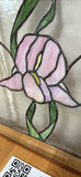 Floral Stained Glass Hanging Panel - thumbnail 2 of 8