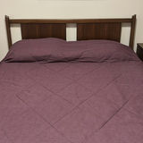 MCM Wood Bed Frame with Nightstand - thumbnail 7 of 13