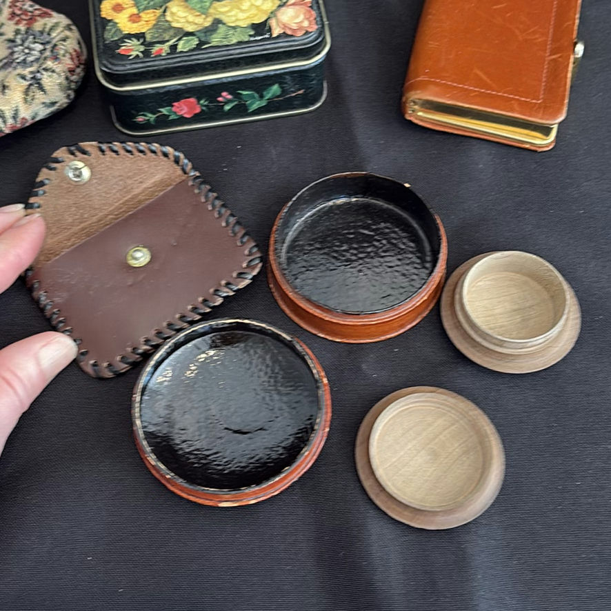 Assorted Decorative Boxes, Wooden Bowl, and Small Accessories - image 3 of 12