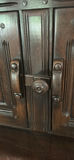 Dark Wood Cabinet Hutch - thumbnail 5 of 16