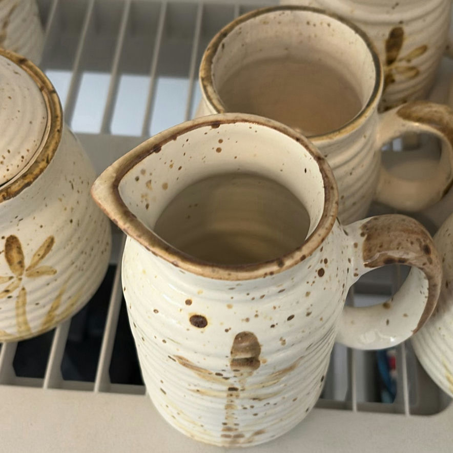 Handmade Ceramic Mug and Pitcher Set - image 9 of 11