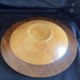 Wooden Decorative Bowl by Ron Ball and Two Wooden Candlesticks - thumbnail 9 of 14