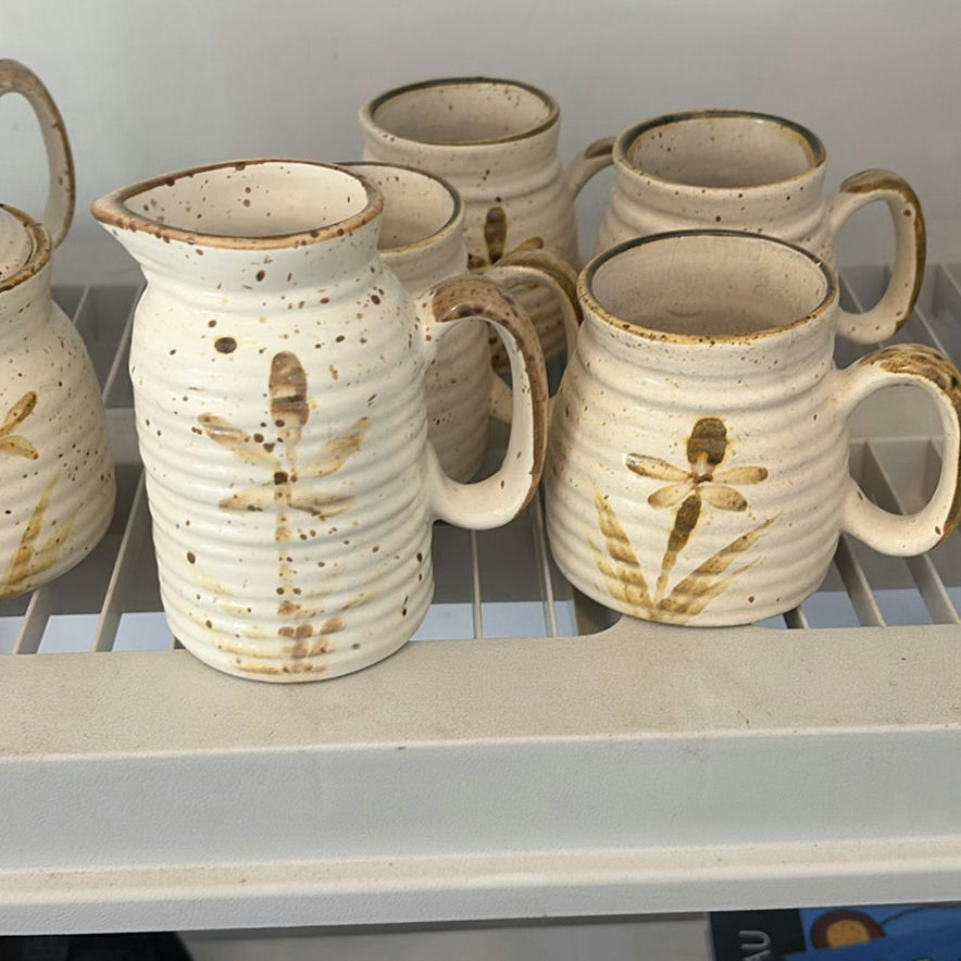 Handmade Ceramic Mug and Pitcher Set - image 8 of 11