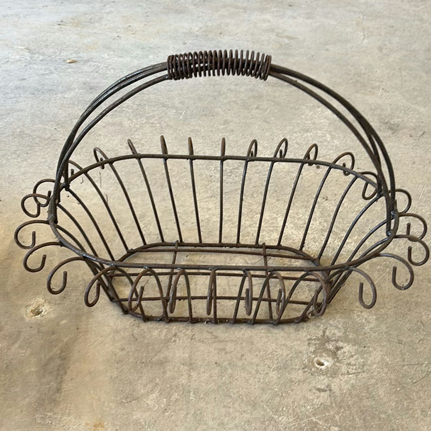 Plant Pots, Saucers, Stands, and Wire Basket - image 2 of 12