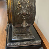 Antique ASONIA CLOCK CO. Mantel Clock with Cherub Figure - thumbnail 8 of 15
