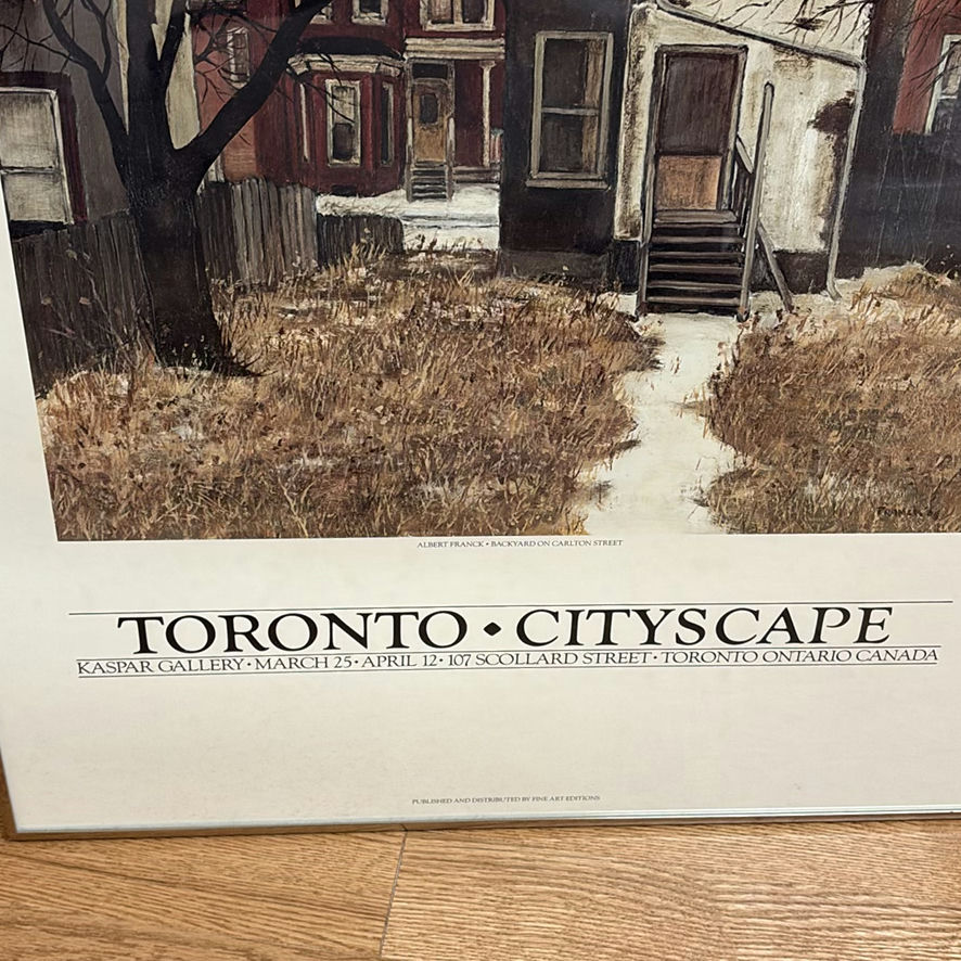 Three Framed Toronto and Cat Art Prints - image 11 of 14