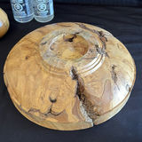 Wooden Bowl by Brahm Friedlander and Two Wooden Oil lamps by Ron Ball - thumbnail 5 of 11