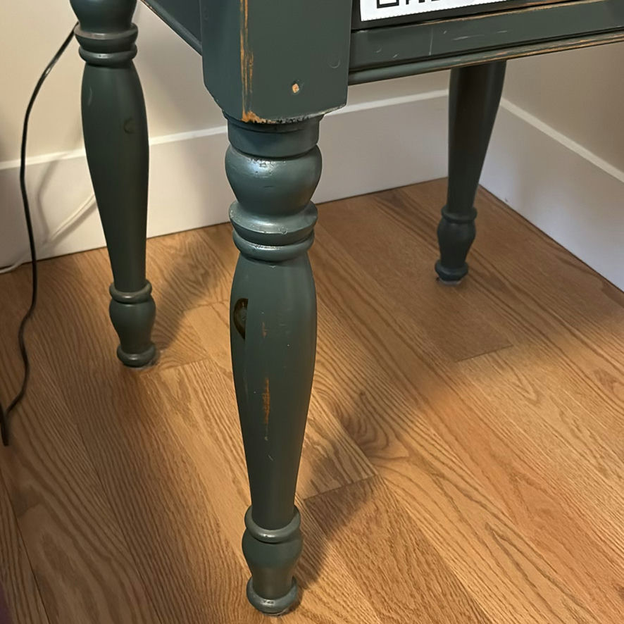 Wooden One-Drawer Side Table - image 5 of 8