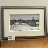 ORIGINAL ART Winter Landscape by David Fewster - thumbnail 1 of 10