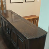 Dark Wood Cabinet Hutch - thumbnail 13 of 16