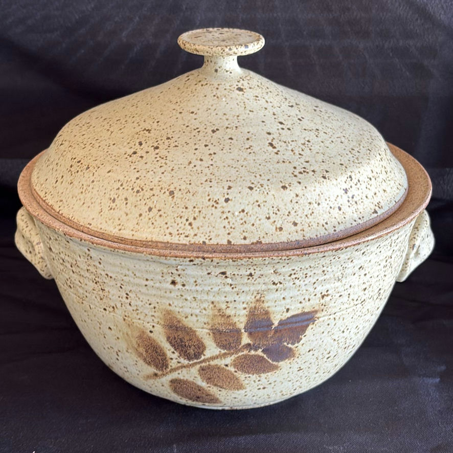 Assorted Handmade Pottery Covered Bowls and Canisters - image 15 of 19