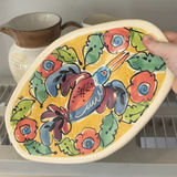 Decorative Ceramic Pitchers and Oval Serving Platter - thumbnail 2 of 13