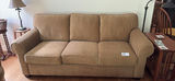 Three Beige Seater Sofa - thumbnail 1 of 11