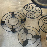 Plant Pots, Saucers, Stands, and Wire Basket - thumbnail 9 of 12