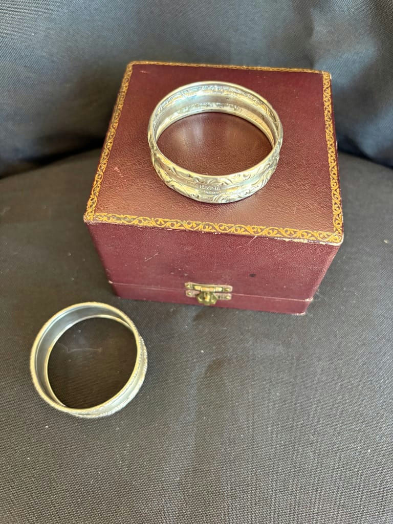 Sterling Silver Napkin Rings - image 10 of 11