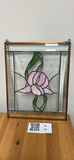 Floral Stained Glass Hanging Panel - thumbnail 1 of 8