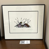 Framed Robert Kakegamic "Courting" Limited Edition Print - thumbnail 1 of 9