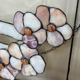 Stained Glass Floral Hanging Panel - thumbnail 3 of 11