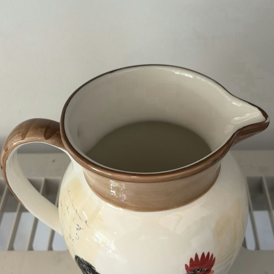 Decorative Ceramic Pitchers and Oval Serving Platter - image 12 of 13