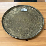 Engraved Metal Decorative Tray - thumbnail 1 of 10