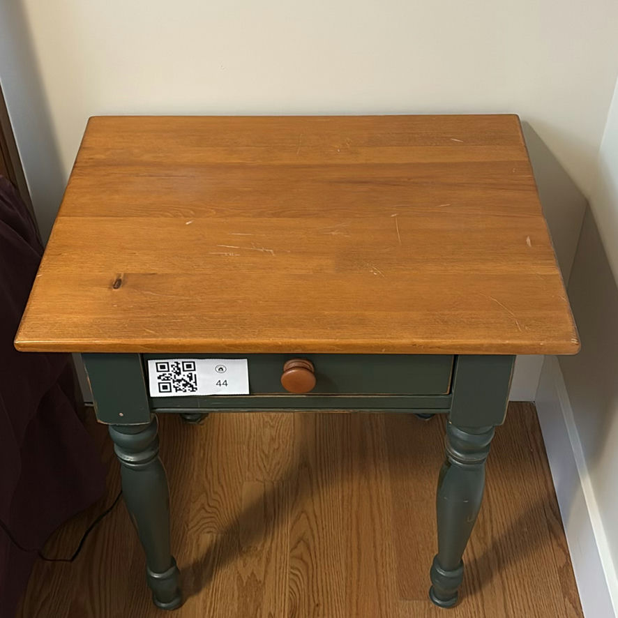 Wooden One-Drawer Side Table - image 2 of 8