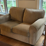 Beige Loveseat - thumbnail 8 of 12