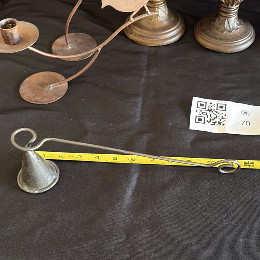 Decorative Candleholders, Bird Candle Holder, and Candle Snuffer - image 3 of 12