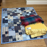 Patchwork Quilt and Wool Blankets - thumbnail 1 of 7