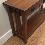 Handcrafted Wood Console Table by Chris Vigliotti - thumbnail 10 of 11